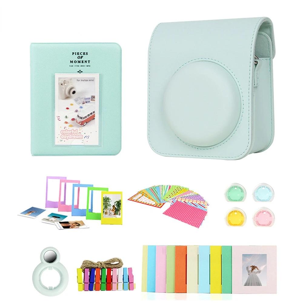 Fujifilm Instax Mini 12 PU ̽  7-in-1 ī޶  64   ٹ äο   ī ̷  